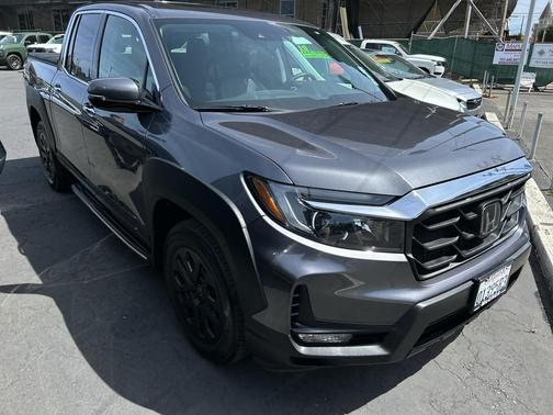 Modern Steel Metallic 2023 Honda Ridgeline RTL-E