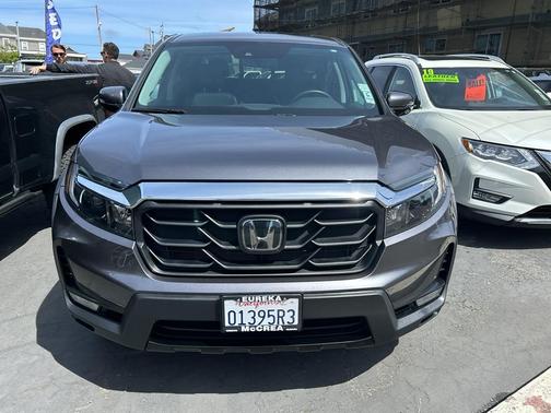Modern Steel Metallic 2023 Honda Ridgeline RTL-E