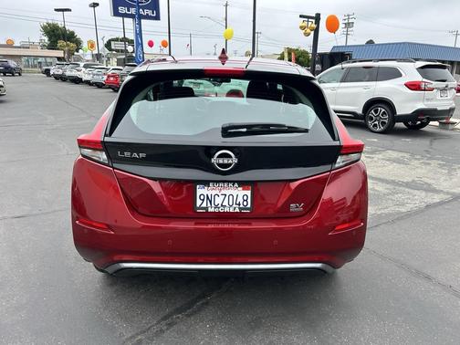 Scarlet Ember 2024 Nissan Leaf SV PLUS
