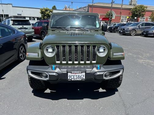 Sarge Green 2022 Jeep Wrangler Unlimited 4xe Sahara