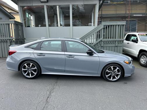 Gray 2026 Honda Civic Hybrid TOURING