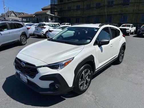 Crystal White Pearl 2025 Subaru Crosstrek Premium