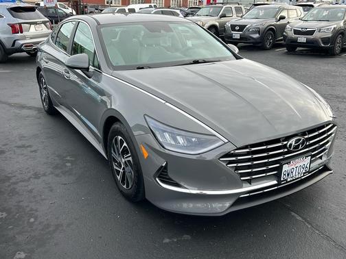 2021 Hyundai SONATA Hybrid Blue