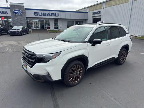 Crystal White Pearl 2026 Subaru Forester Sport
