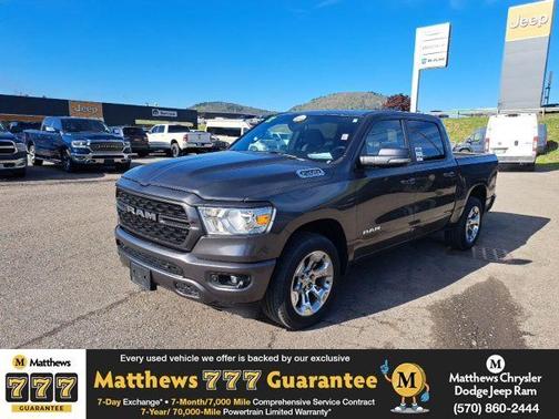 Granite Crystal Clearcoat Metallic 2022 RAM 1500 Big Horn