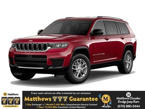 Velvet Red Pearlcoat 2023 Jeep Grand Cherokee L Laredo