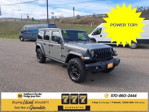 2022 Jeep Wrangler Unlimited Sport