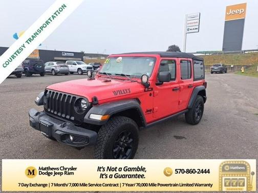 2021 Jeep Wrangler Unlimited Sport