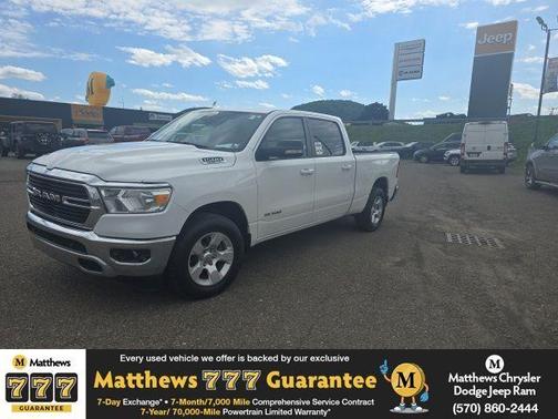 Bright White Clearcoat 2021 RAM 1500 Big Horn