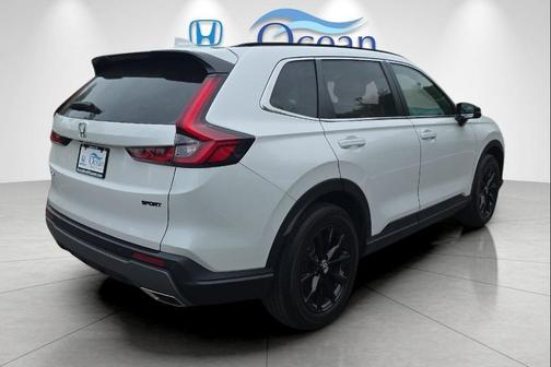 Platinum White Pearl 2025 Honda CR-V Hybrid Sport AWD