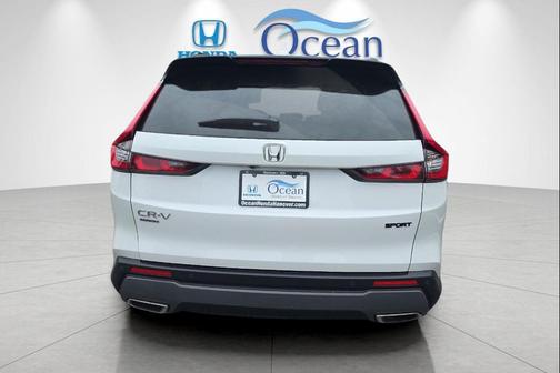 Platinum White Pearl 2025 Honda CR-V Hybrid Sport AWD