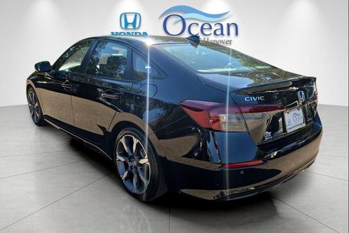 Crystal Black Pearl 2025 Honda Civic Hybrid Sport Touring