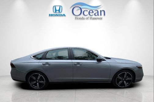 Solar Silver Metallic 2024 Honda Accord Hybrid Sport
