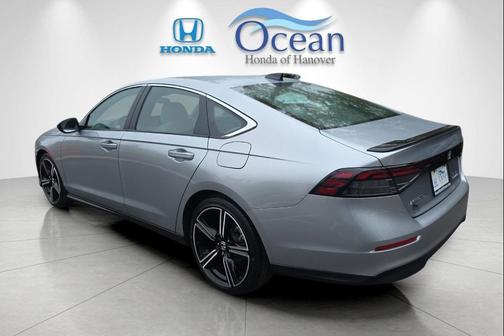 Solar Silver Metallic 2024 Honda Accord Hybrid Sport