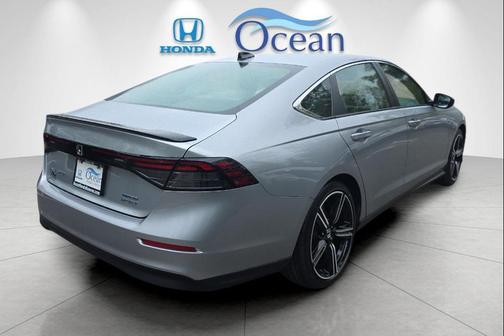 Solar Silver Metallic 2024 Honda Accord Hybrid Sport