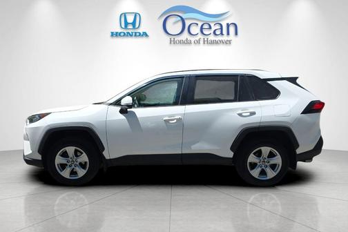 Super White 2019 Toyota RAV4 XLE