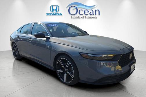 Urban Gray Pearl 2024 Honda Accord Hybrid Sport