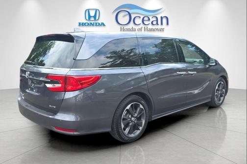 Modern Steel Metallic 2023 Honda Odyssey Elite
