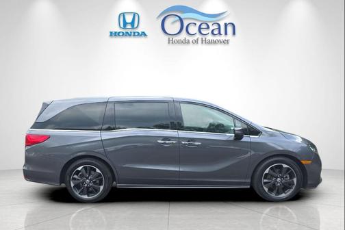 Modern Steel Metallic 2023 Honda Odyssey Elite