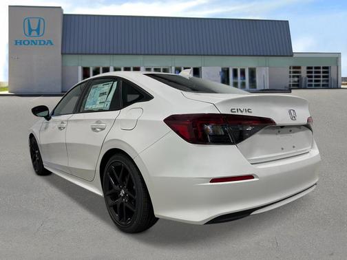 Platinum White Pearl 2026 Honda Civic Sport
