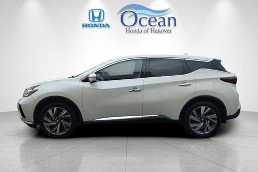 Pearl White Tricoat 2021 Nissan Murano SL Intelligent AWD