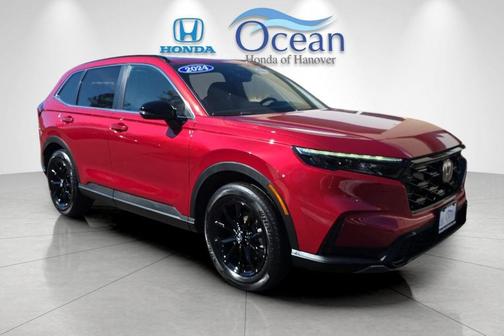 Radiant Red Metallic 2024 Honda CR-V Hybrid Sport AWD