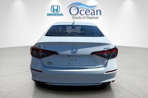 Platinum White Pearl 2025 Honda Civic Sport