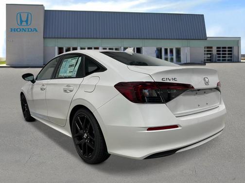 Platinum White Pearl 2026 Honda Civic Sport