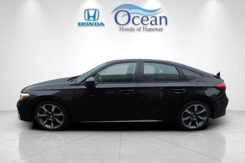 Crystal Black Pearl 2025 Honda Civic Hybrid Sport Touring