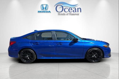 Aegean Blue Metallic 2023 Honda Civic Sport