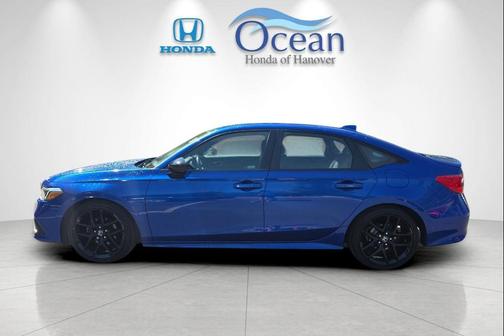 Aegean Blue Metallic 2023 Honda Civic Sport
