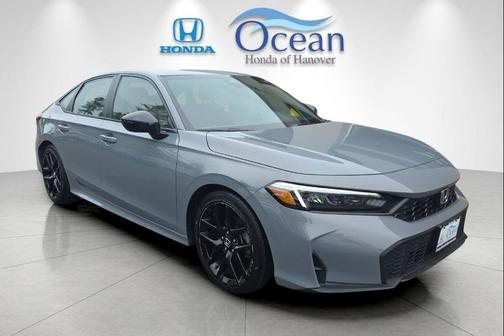 Urban Gray Pearl 2025 Honda Civic Sport