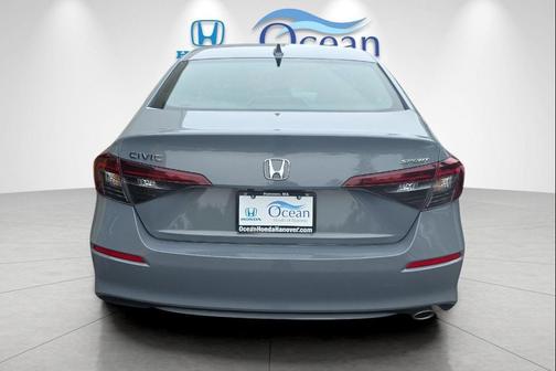 Urban Gray Pearl 2025 Honda Civic Sport
