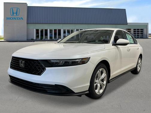 Platinum White Pearl 2026 Honda Accord LX 1.5T