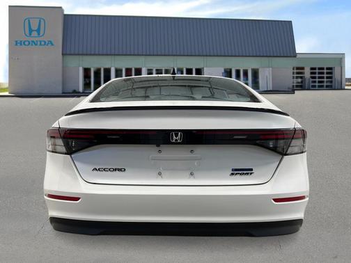 Platinum White Pearl 2026 Honda Accord Hybrid Sport