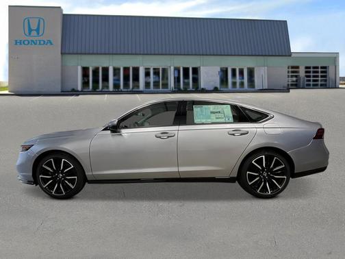 Solar Silver Metallic 2026 Honda Accord Hybrid Touring