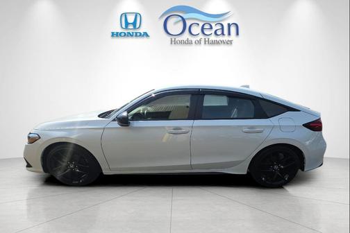 Platinum White Pearl 2024 Honda Civic Sport