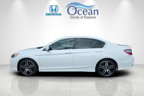White Orchid Pearl 2016 Honda Accord Sport