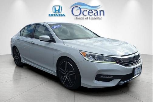 White Orchid Pearl 2016 Honda Accord Sport