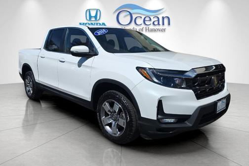 Platinum White Pearl 2024 Honda Ridgeline RTL
