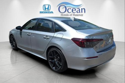 Solar Silver Metallic 2025 Honda Civic Sport