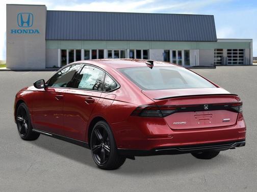 Radiant Red Metallic 2026 Honda Accord Hybrid Sport-L