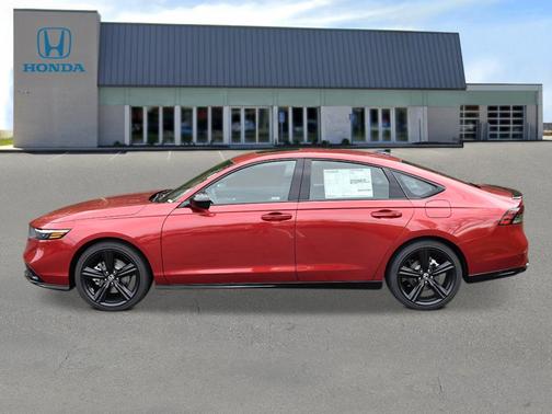 Radiant Red Metallic 2026 Honda Accord Hybrid Sport-L