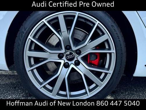 Arkona White 2024 Audi S4 Premium Plus TFSI quattro Tiptronic