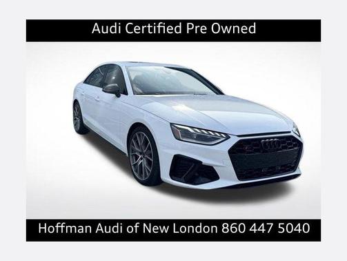 Arkona White 2024 Audi S4 Premium Plus TFSI quattro Tiptronic