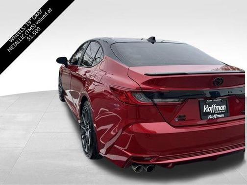 Supersonic Red/Midnight Black Metallic 2025 Toyota Camry XSE