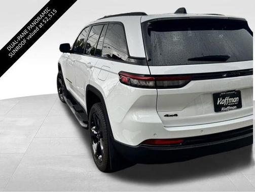 Bright White Clearcoat 2025 Jeep Grand Cherokee Limited