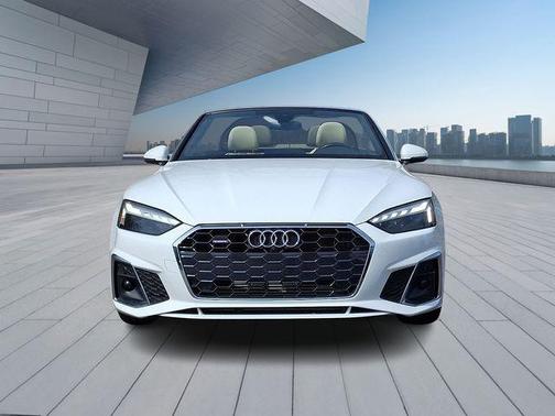 Arkona White/Black Roof 2024 Audi A5 45 S line Premium Plus