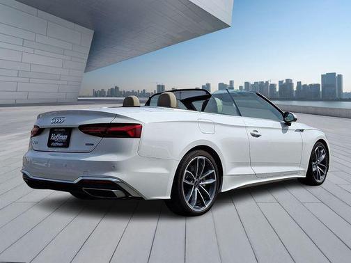 Arkona White/Black Roof 2024 Audi A5 45 S line Premium Plus