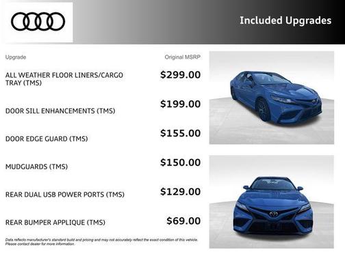 Cavalry Blue 2024 Toyota Camry SE